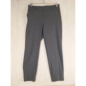 Banana Republic Hayden Ankle Pants Womens 8 Gray 30x27 Pull On Elastic Waist